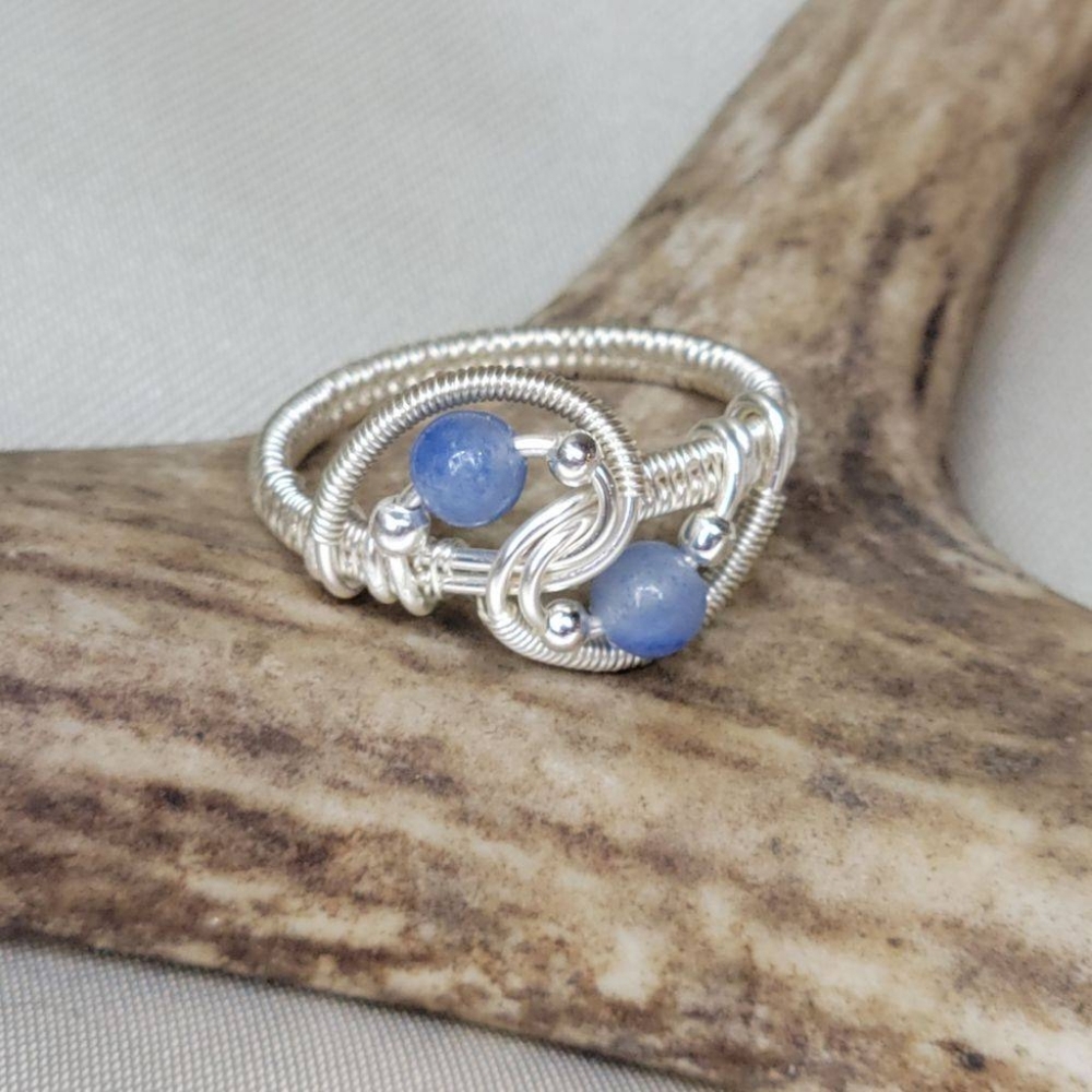 Eros Ring - Blue Aventurine